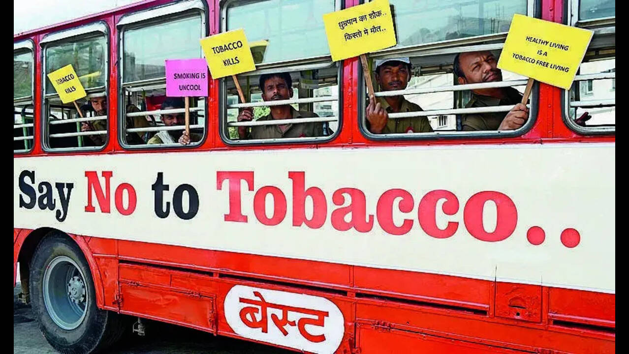 mumbai tobacco 49% BEST Staffers enlisted for quitting program give up tobacco/smoking in  2026 : CPAA latest survey