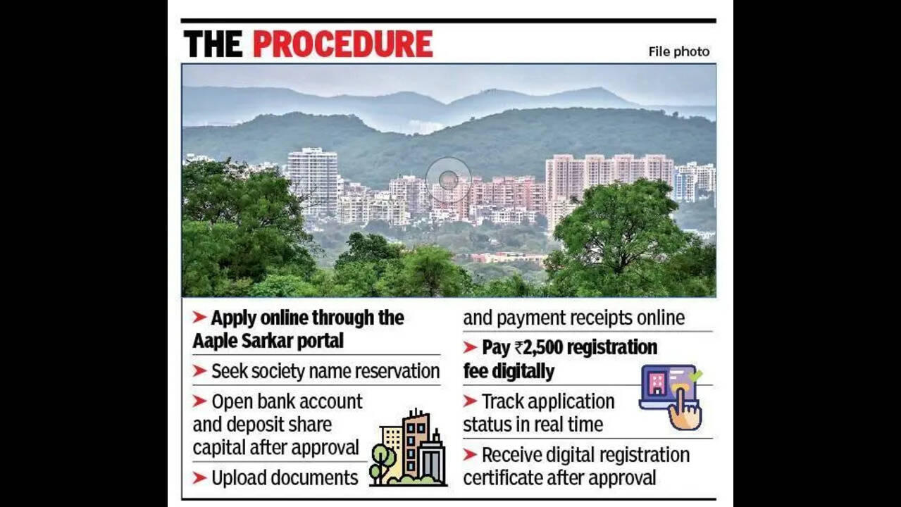 23 housing societies across Maharashtra complete online registrations in two months