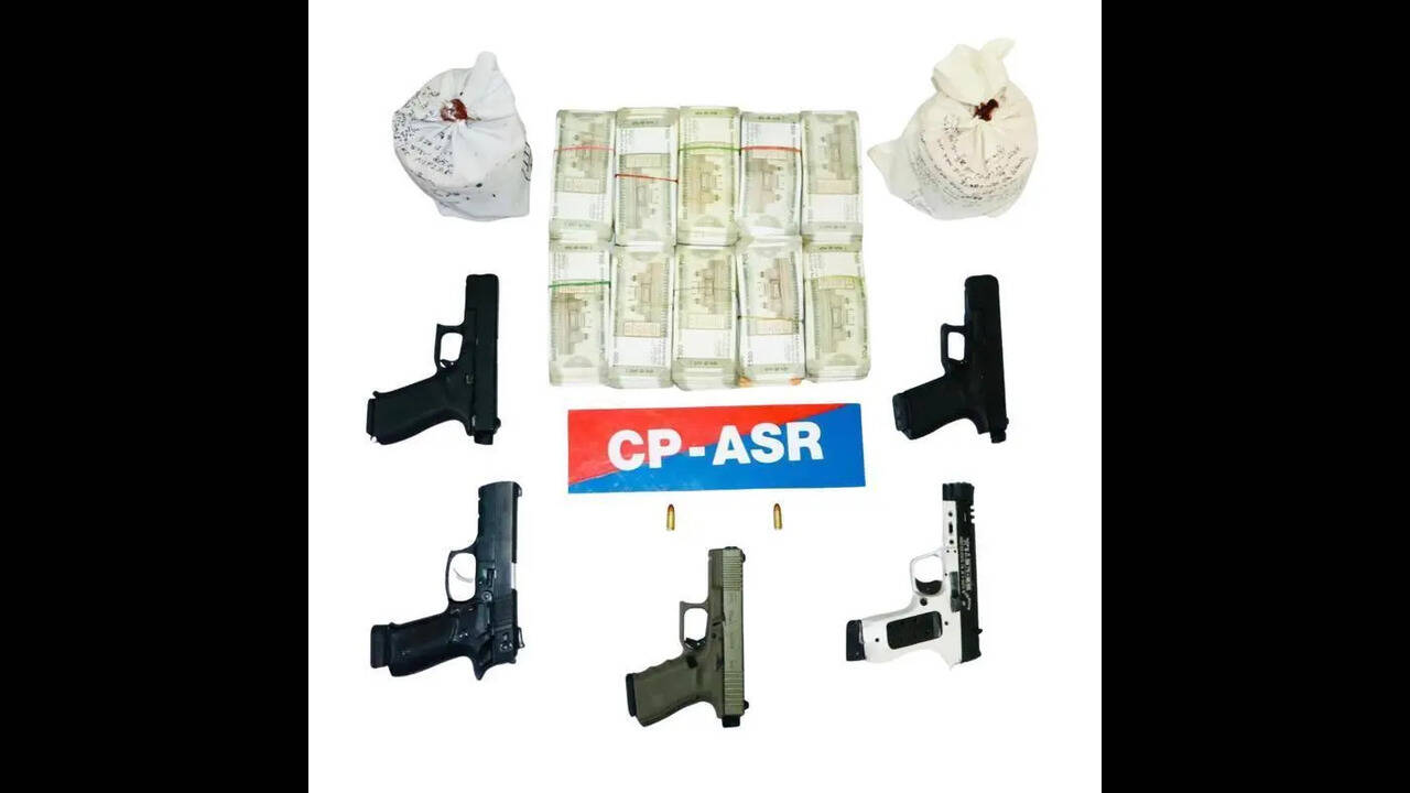 Cross-border arms racket busted, Afghan national among 6 held