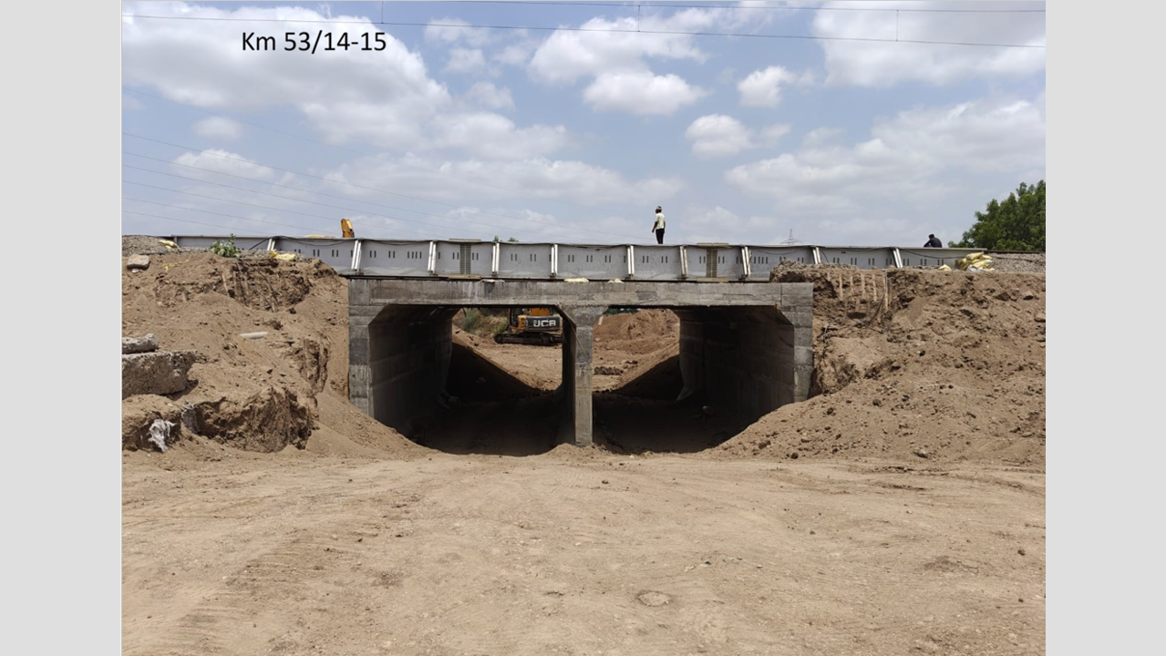 Railways complete first wildlife underpass for lions in Gir corridor