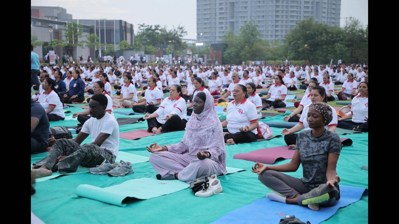 Physiotherapists Adapt Yoga Asanas for Senior Citizen Health