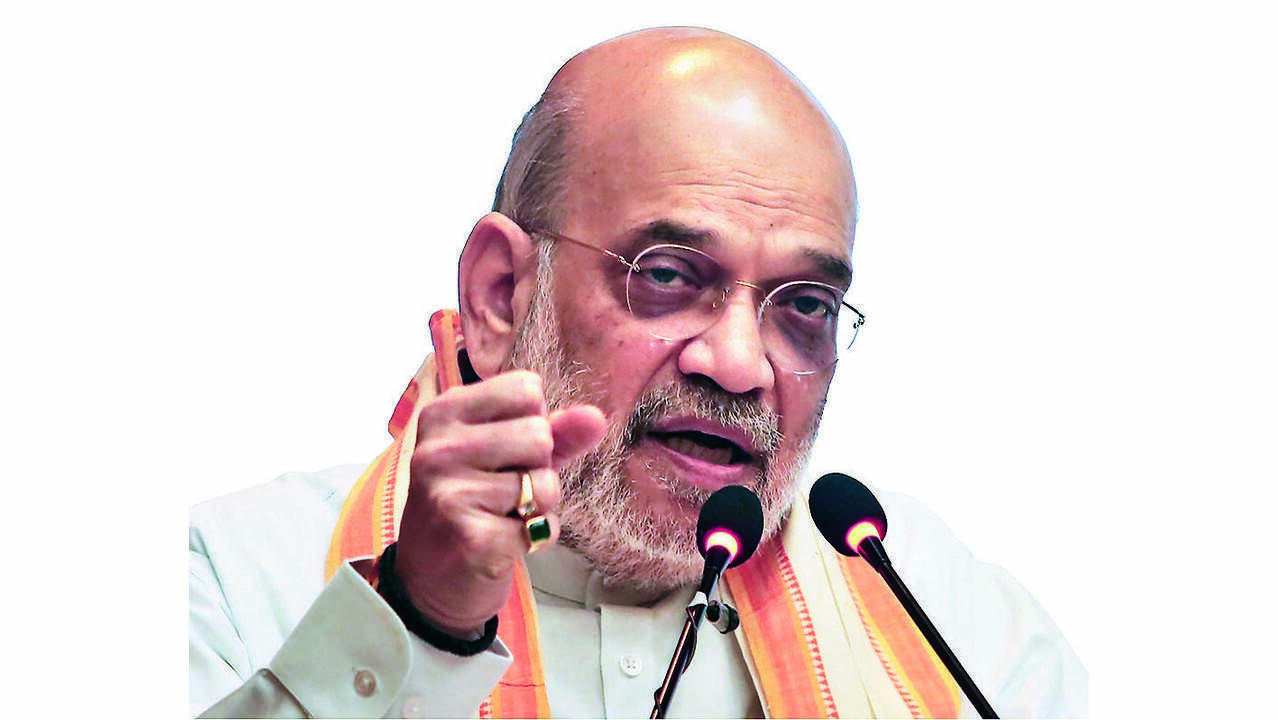 Union home minister Amit Shah in Gujarat on Saturday | Ahmedabad News - The  Times of India