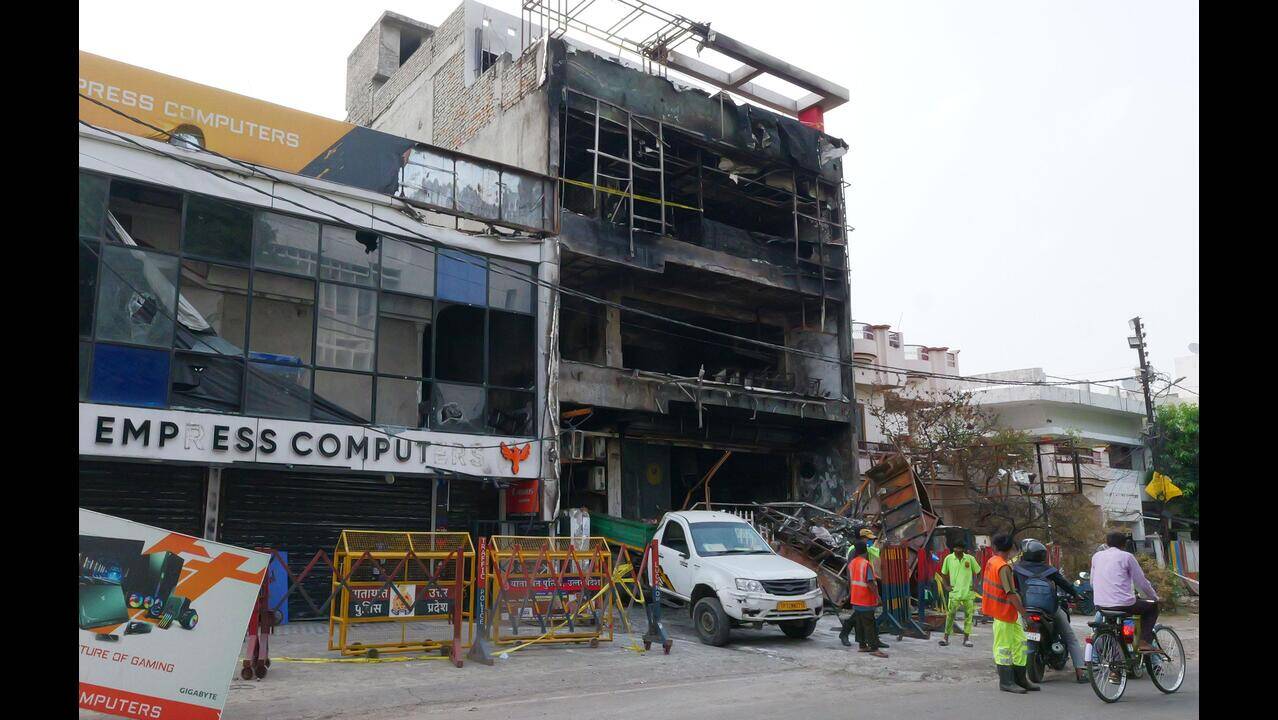 Aliganj fire case: Court orders probe into role of civic, fire officials