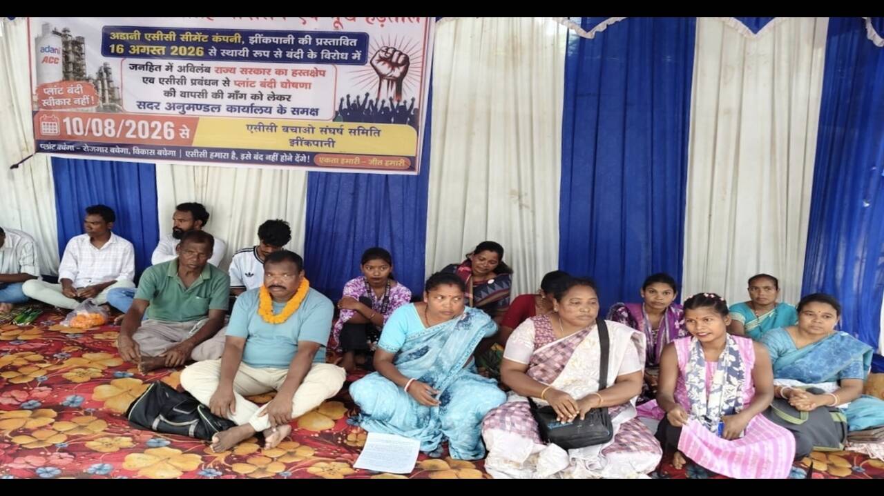 Workers end fast after assurance of talks on cement plant closure