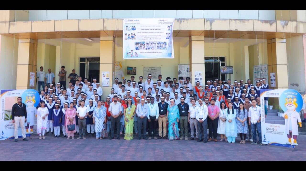 ICMR-SHINE 2026 ignites scientific curiosity among 1,862 students across northeast