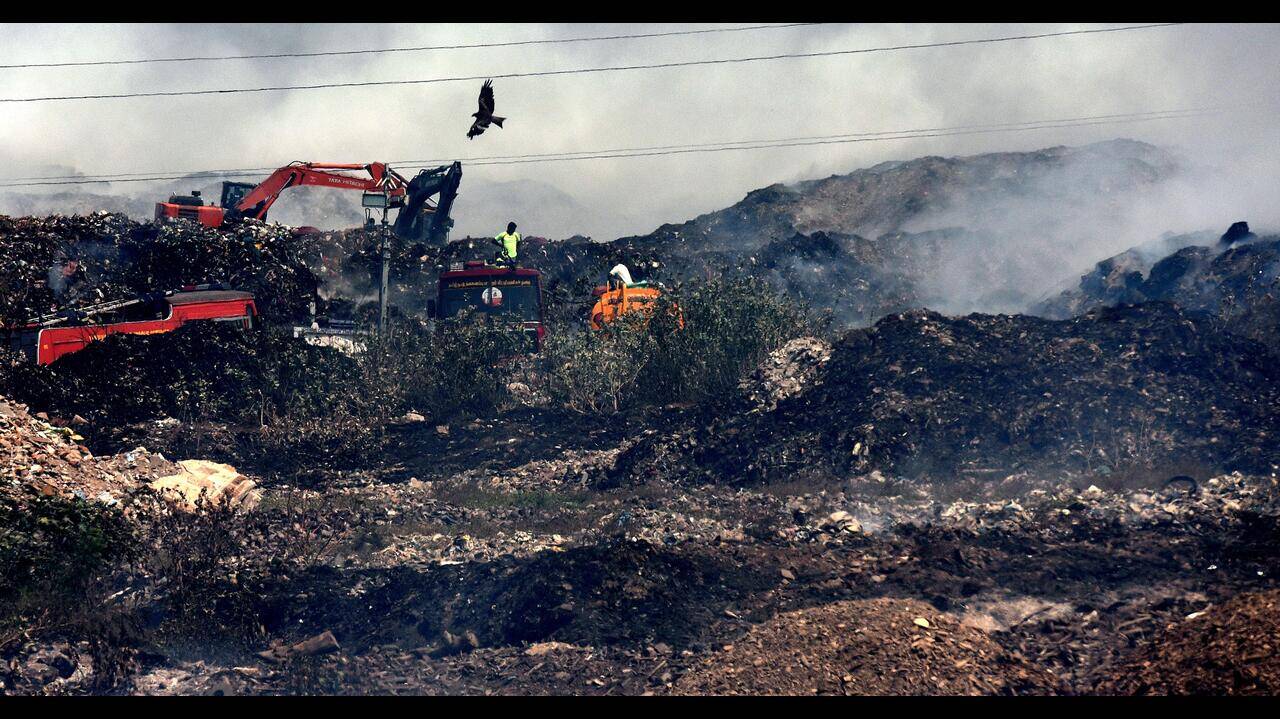 Chennai corporation plans to set up more sumps at dumpyards to fight recurring fires