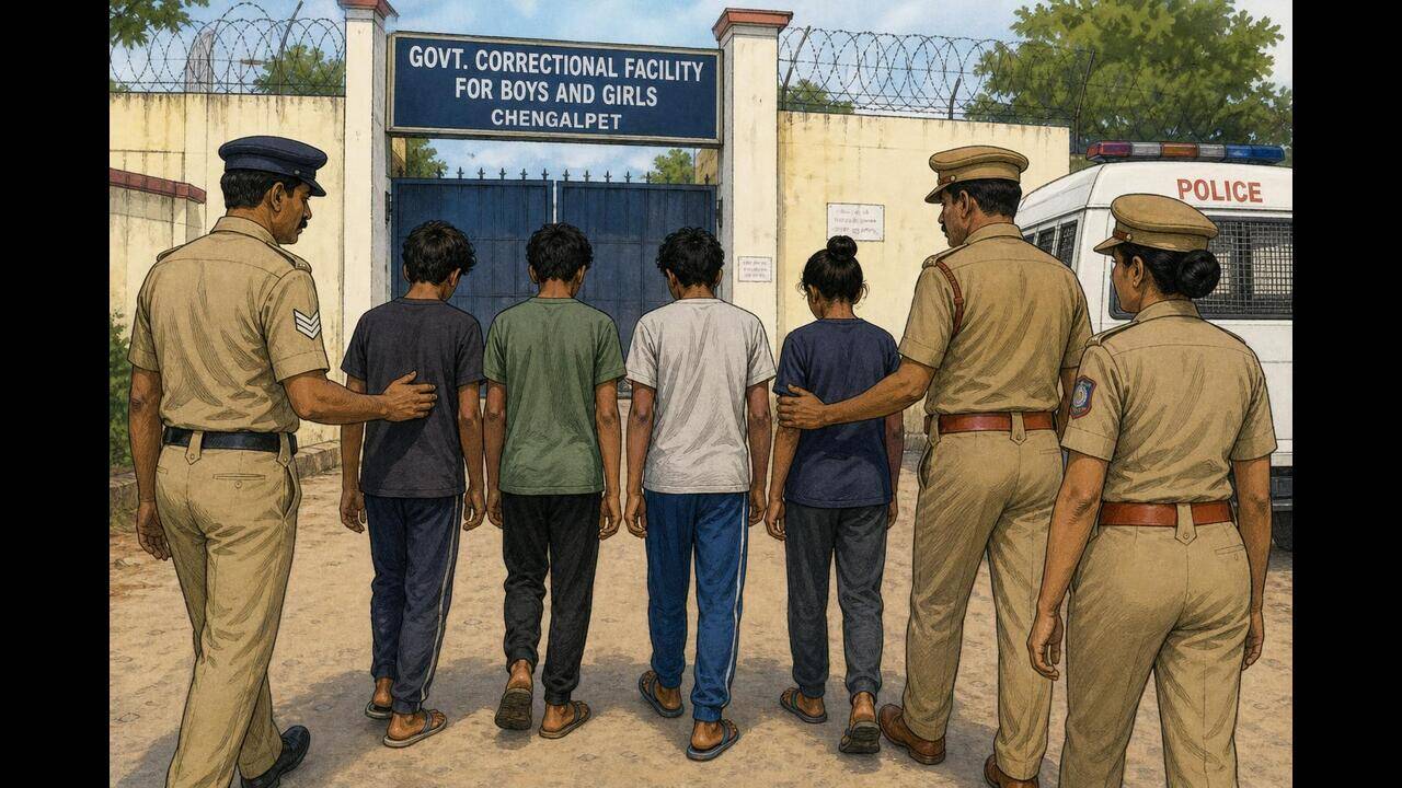 Chengalpet juvenile home escape: Four more detainees secured