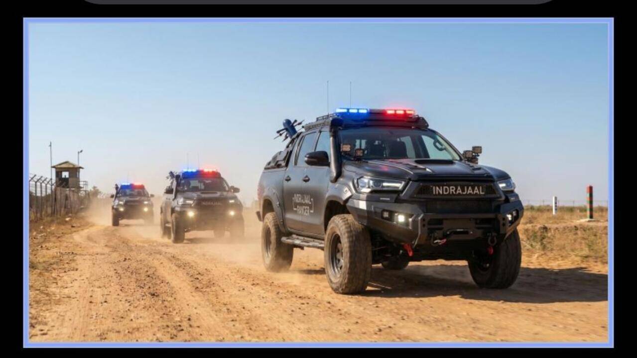 Indrajaal-Sigma consortium bags ₹155 Crore MHA order for anti-drone patrol vehicles