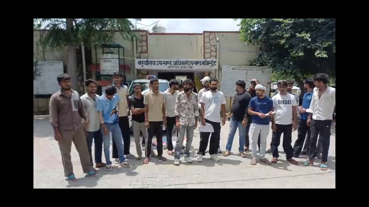 Jhunjhunu youths protest encroachment, demand playground restoration
