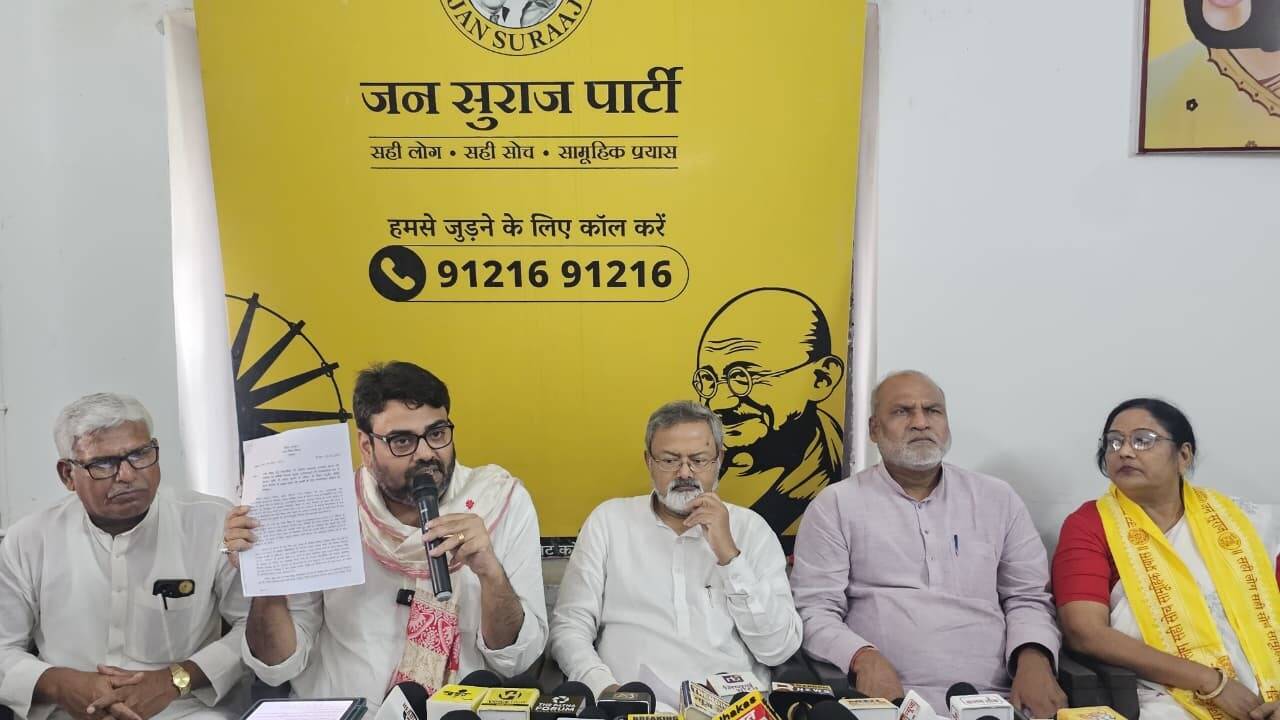 Jan Suraaj backs protesting PhD scholars, questions teacher recruitment norms in state