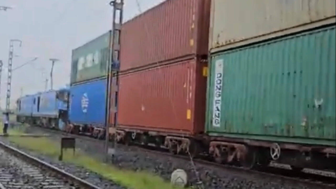 Indian Railways runs first double-stack long-haul container train from JNPT