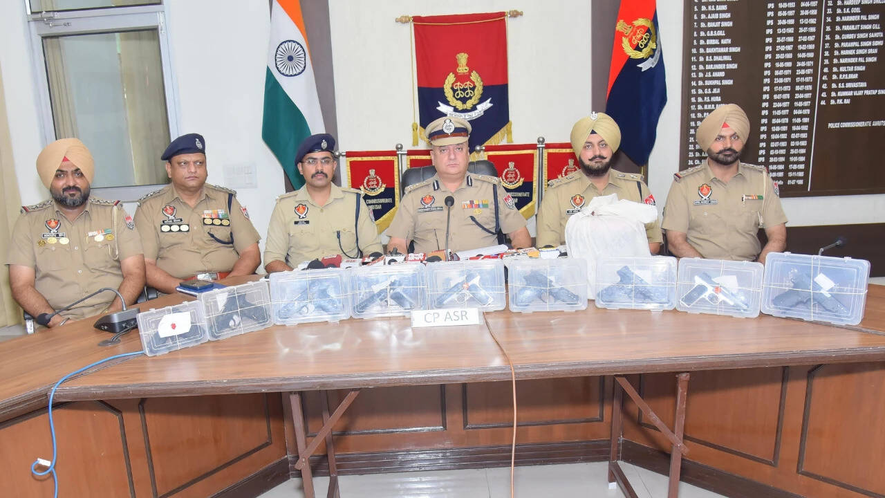 9 pistols, over 6kg heroin seized as Amritsar police bust 3 smuggling networks