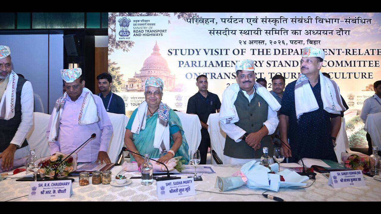 Parliamentary panel reviews Bihar’s airport, highway projects