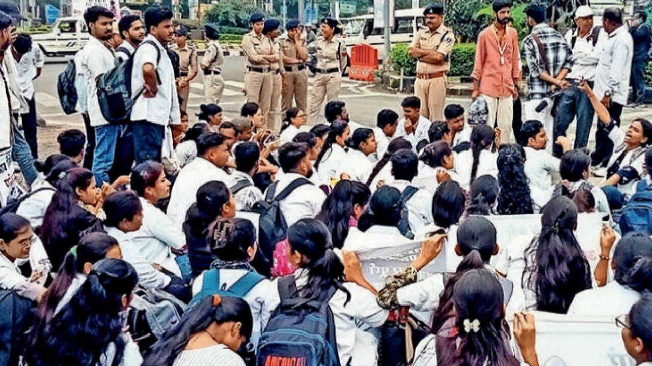 How nursing protests took shape across MP