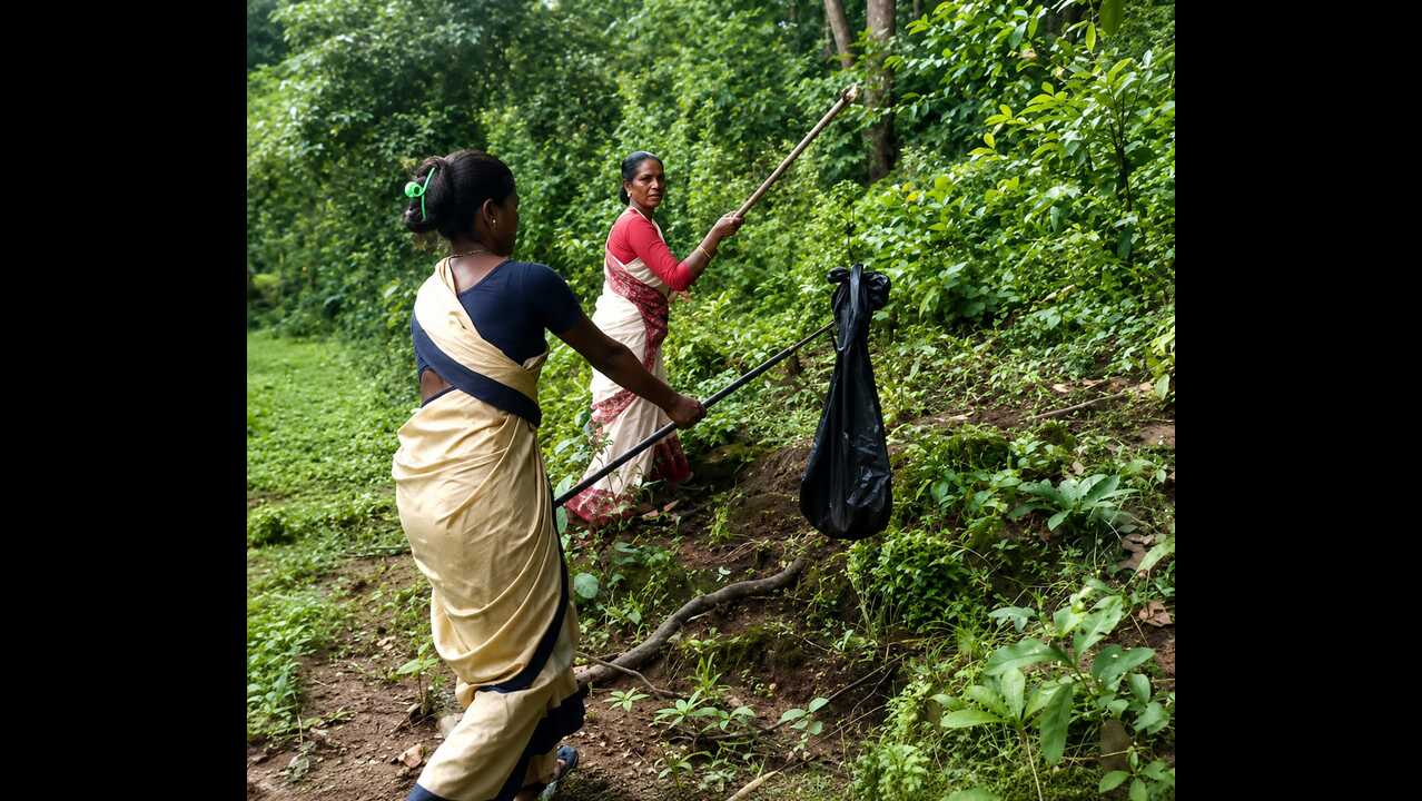 Vanjeevi Didis rescue 7-ft python from chicken coop in PTR