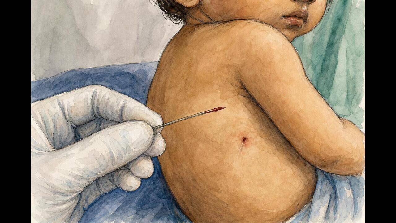 Police register case over needle found in infant’s body