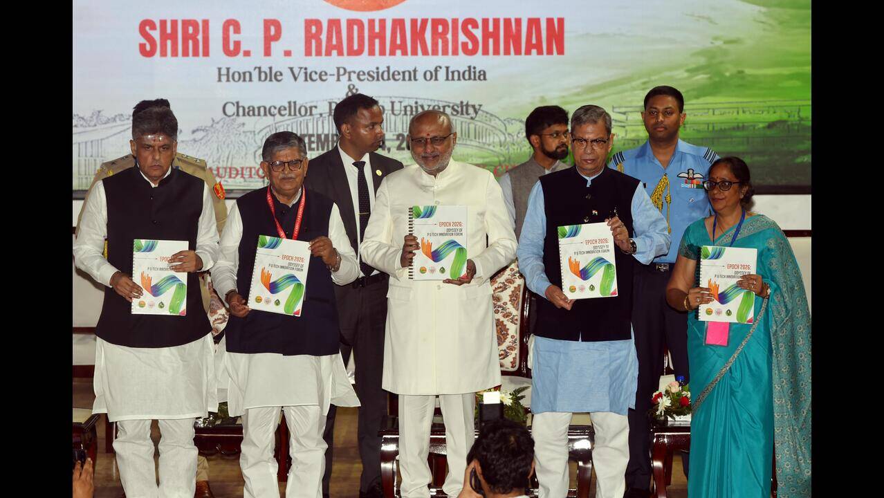 Vice-President opens advanced research facilities at PU