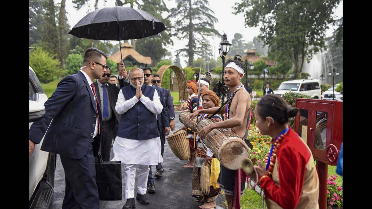 VP unveils slew of infra projects in NE, Meghalaya gets Rs 1k-cr facilities
