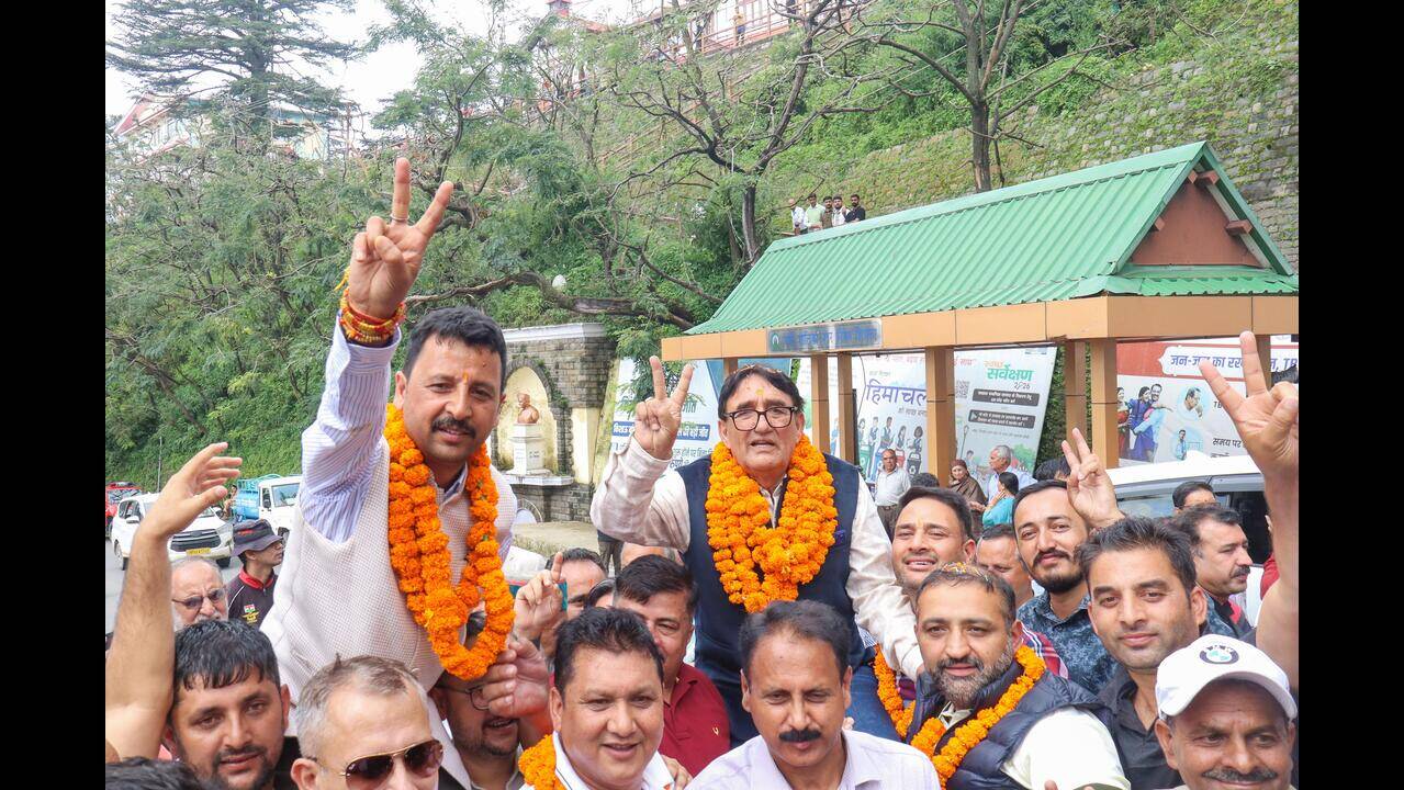 BJP sweeps top Shimla zila parishad posts after 26 years with independents’ help