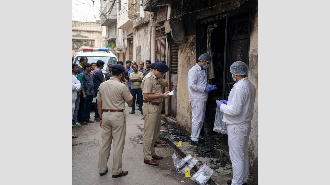 Woman found charred to death in Patna house, son held