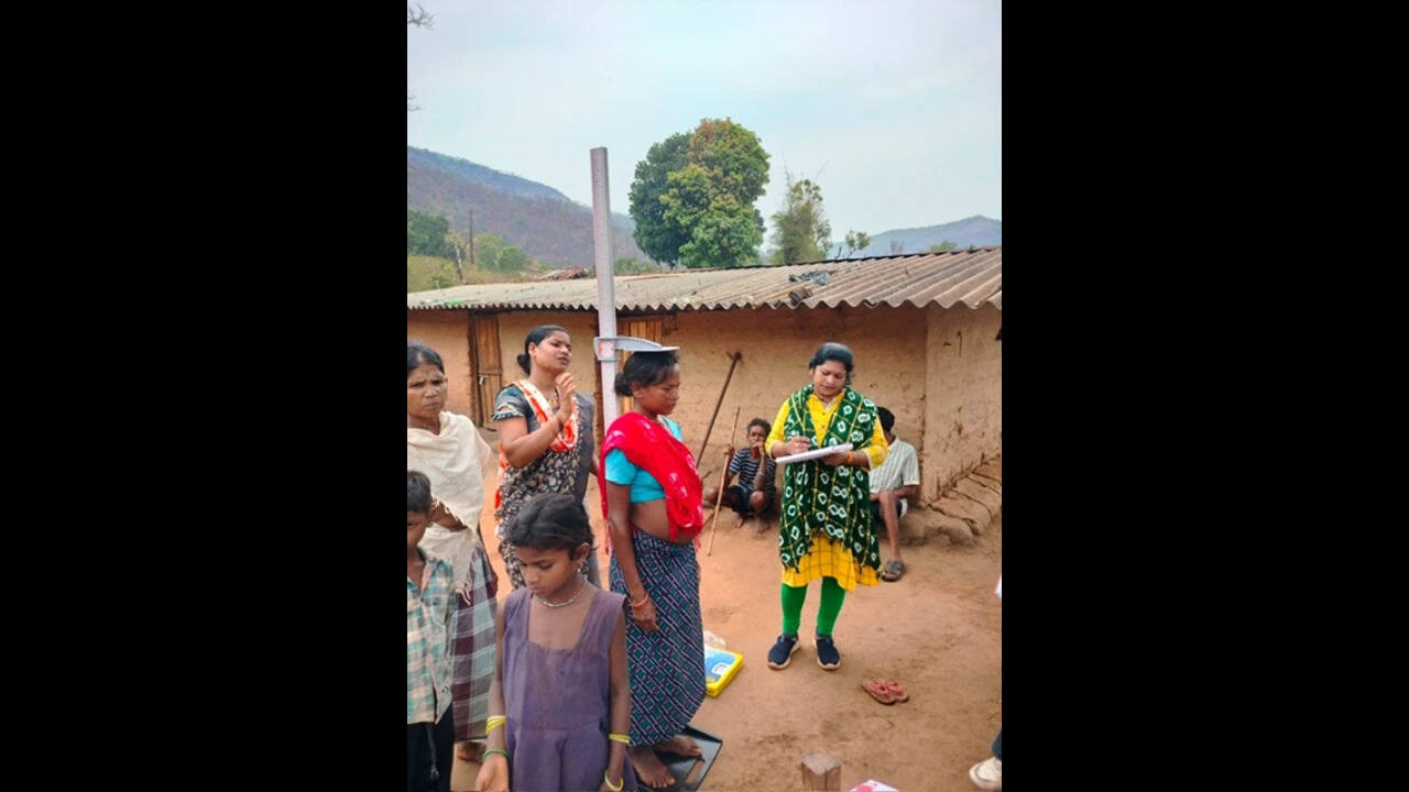 Chhattisgarh: 11-km trek takes health team to remote Dantewada village, four critical cases detected
