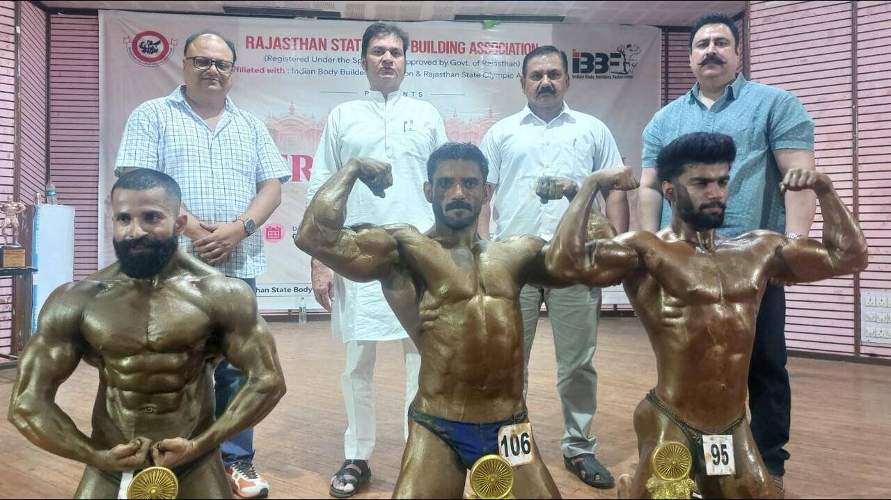 Mohd Javed wins Summer Mr Rajasthan title; Mahesh Giri, Indra Sain take ...