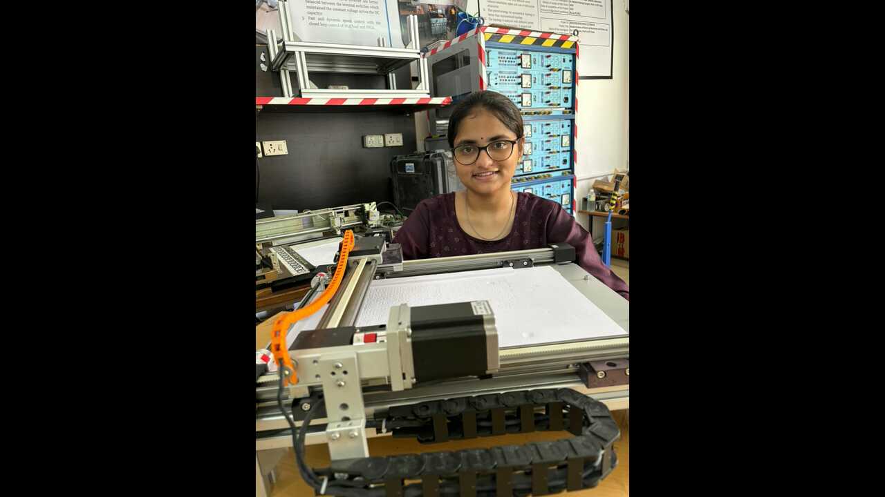 Hyderabad student's voice-enabled printer turns speech into Braille ...