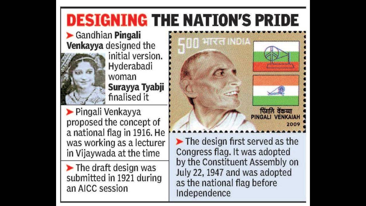 Paying homage to the great patriot, Shri Pingali Venkayya, on his birth  anniversary. As a freedom fighter and designer of our National Flag Flag of  India, he w…