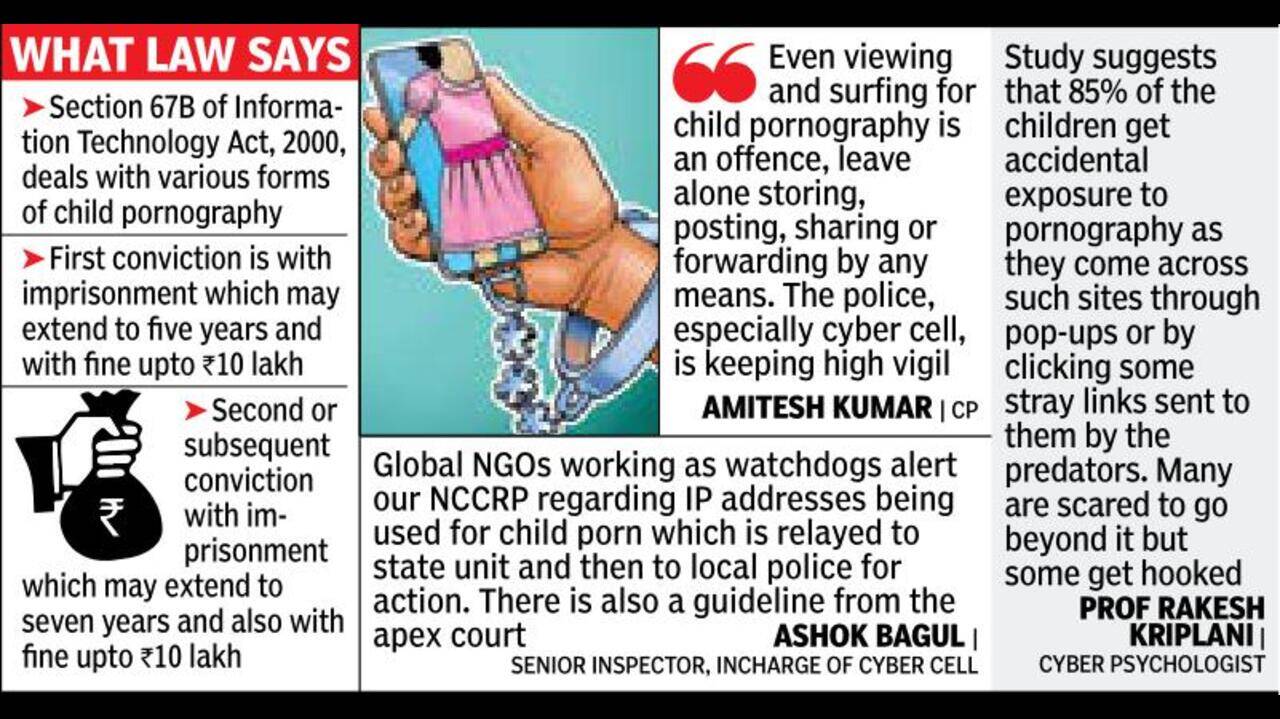 цопэ порно 38 cases, 30 arrests in city for child pornography in last eight months |  Nagpur News - Times of India