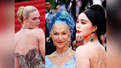 Day 1 at Cannes Film Festival saw some beautiful updos