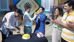 Nattu Kaka aka Kiran's b'day celebration on Taarak sets