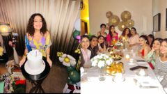 Neha hosts an English tea party on her B'day