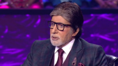 KBC 15: Big B's reaction to Mere Angne.. played on the show