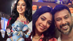 Rupali gives a glimpse of her Bappa at home