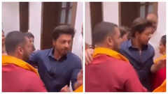 SRK-Salman hug at CM Shinde's Ganpati puja