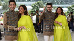 Parineeti- Raghav reach Delhi post their wedding