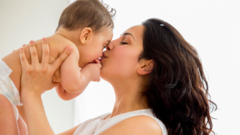 Is it okay to kiss newborns?