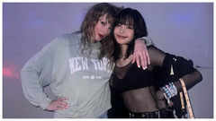 BLACKPINK star Lisa meets Taylor Swift