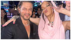 SRK and Rihanna's picture goes VIRAL