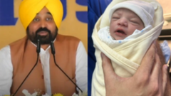 Punjab CM blessed with a baby girl