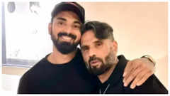 Suniel wishes his son-in-law KL Rahul on his bday