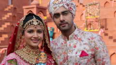 Samridhii and Rohit's recent BTS from Gangaur special