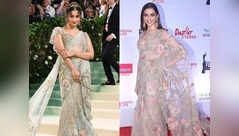 Alia's sari is a copy paste of Deepika's sari?