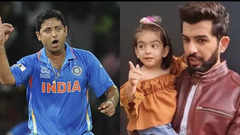 Cricketer Piyush considers Mahhi's daughter Tara a lucky charm