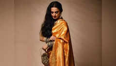 5 ways to drape a Kanjeevaram sari like enigmatic Rekha