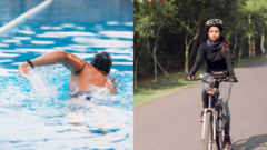 Swimming vs cycling: Which is best?