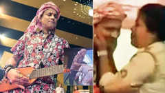 Zubeen reacts to female cop suspended for kissing