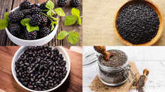 5 black foods that help in weight loss