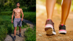 How to strengthen abs while walking