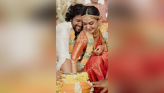 Wedding pics of Aishwarya-Umapathy